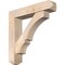 Ekena Millwork Balboa Craftsman Smooth Bracket w/ Offset Brace, Douglas Fir, 7 1/2"W x 36"D x 36"H BKT0806X36X36BOA04SDF - alternate 1